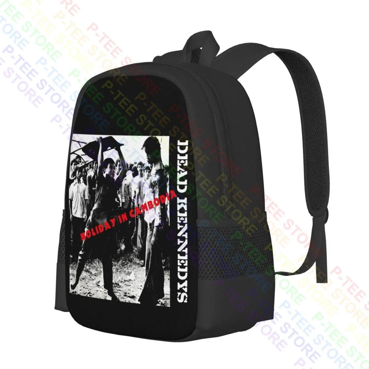 Dead Kennedys Holiday In Cambodia Punk Rock MusicBackpack Large Capacity Newest Riding Backpack