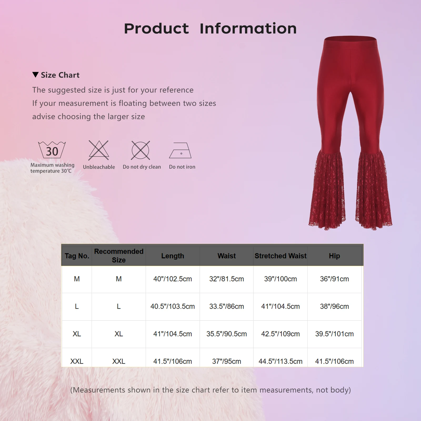 الرجال ديسكو اللاتينية الجاز الرقص السراويل مطاطا حزام الدانتيل المرقعة جرس أسفل السراويل متوهج بنطلون لحفلة الهالوين موضوع