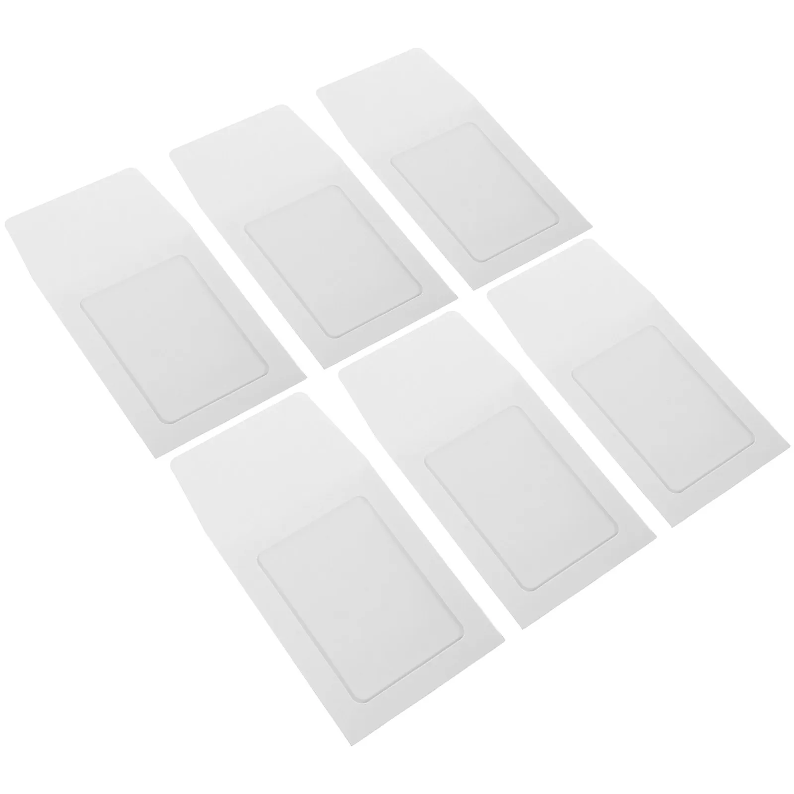 

20Pcs Premium Clear Cards Sleeves Photo Card Envelopes for Game Trading Business Cards Display Holder Portable Neat