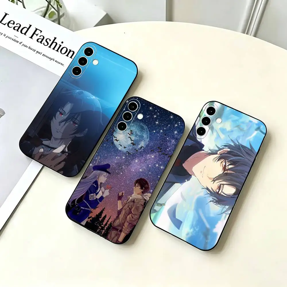 Eighty-Six Vladilena&Shinei Nouzen 86  Phone Case For Samsung A73 20,21s,22,31,32,52,53,72 Soft Black Shell