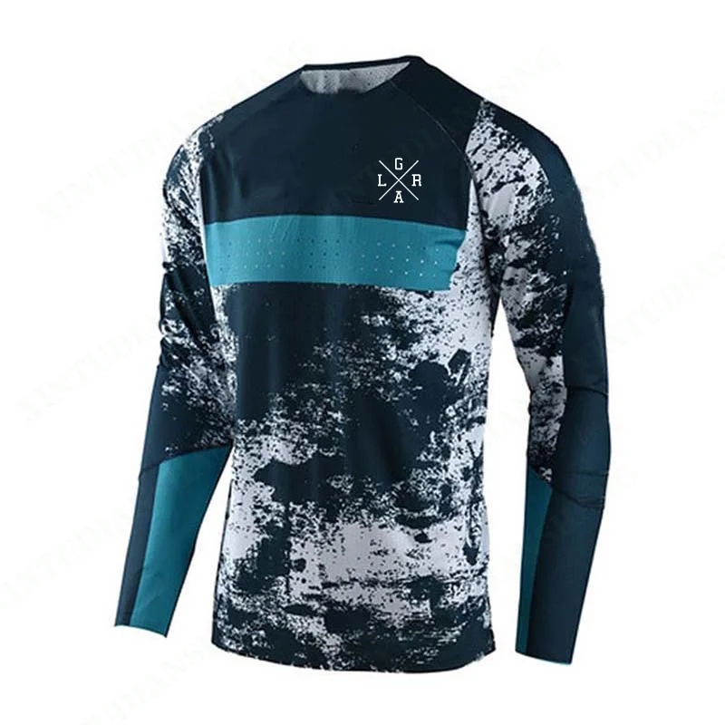 2023 All-new dirt bike Long sleeve Jersey Mountain bike MTB Loose rider shirt DH motorcycle downhill sportswear