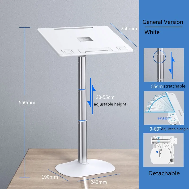 OATSBASF Foldable Laptop Stand For Macbook Air Pro Xiaomi Tablet PC Portable Cooling Bracket Notebook Stand Laptop Accessories image 3
