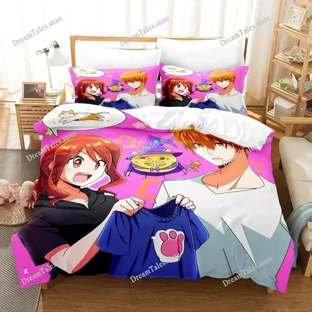 Romantic Killer Bedding Set Single Twin Full Queen King Size Bed Set Adult Kid Bedroom Duvet Cover Sets 3D Anime Luxury Gift963