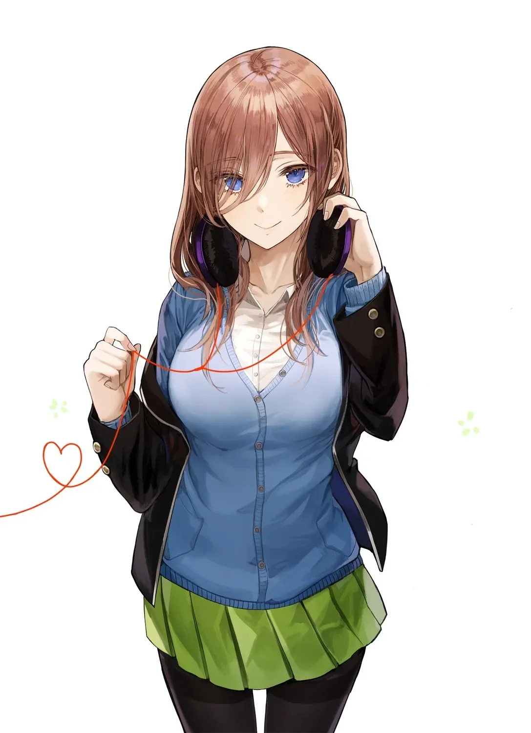 Cute Anime Girl Nakano Miku Stickers for The Quintessential Quintuplets Vinyl Decal Personality Motorcycle PVC Decoration