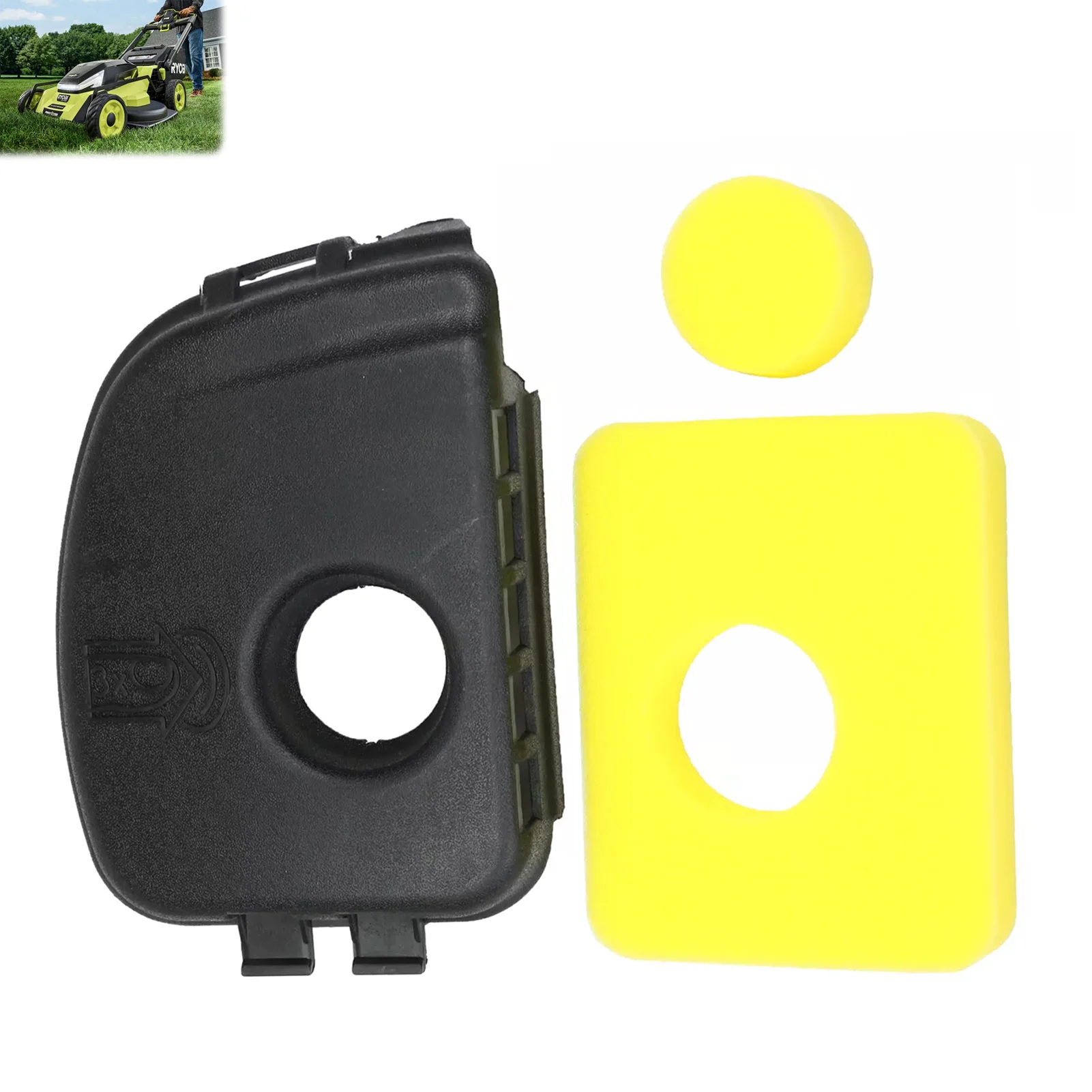 Efficient Air Filter Cover Durable for Lawnmower Engines 595660 799579 Foam Filter Replacement 550E 550Ex Series Heavy Duty