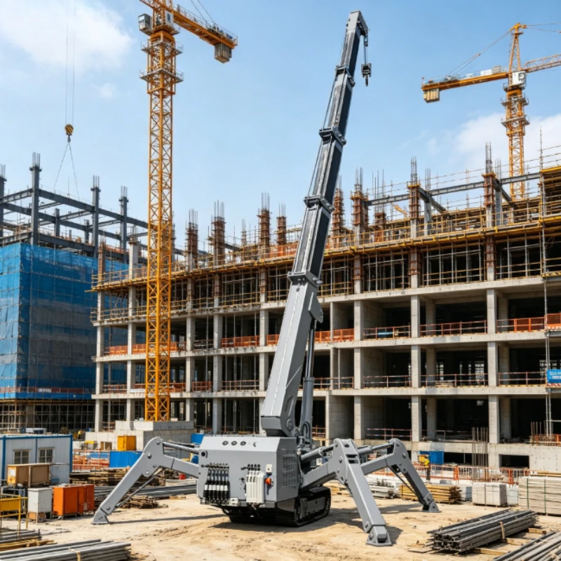 Customized Spider Crane High-quality Maneuverability Crawler Spider Crane 10-ton Compact Spider Crane