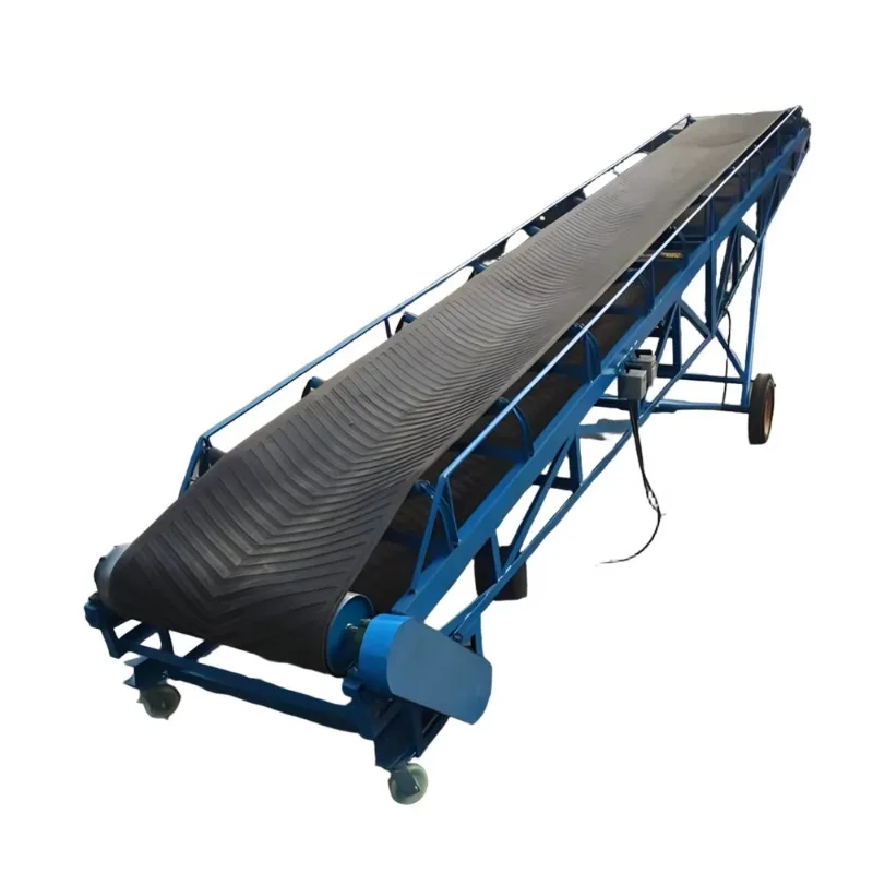 Electric Conveyor Machine Durable Belt Transport System for Warehouse Factory Assembly Line Use