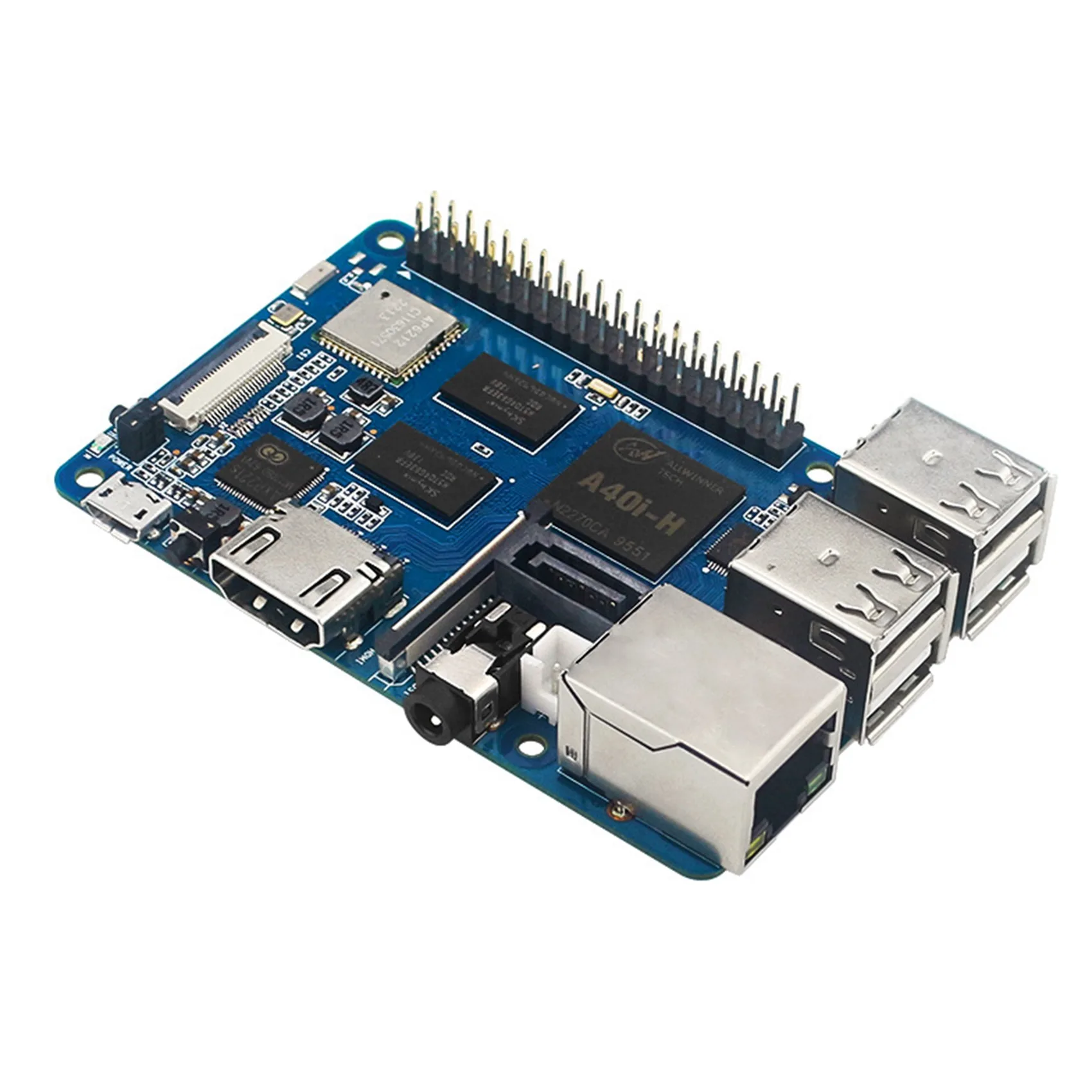 สำหรับ Banana Pi M2 Berry Quad Core A7 A40I ALLWINNER CPU SATR Interface Gigabit Ethernet Port BOARD