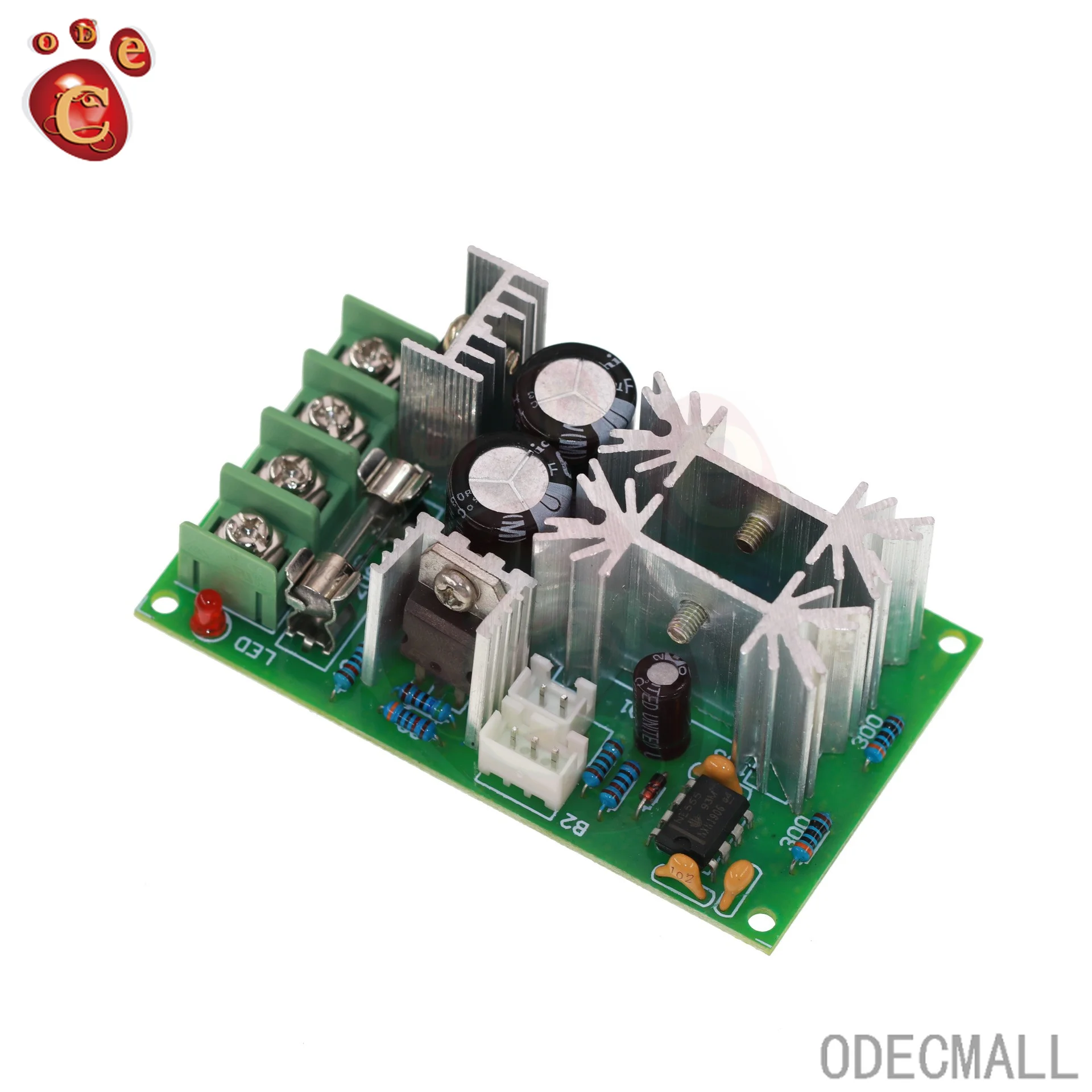 DC10-60V DC motor speed regulator 12V 24V 36V 48V High power drive module PWM Motor speed controller 20A current regulator