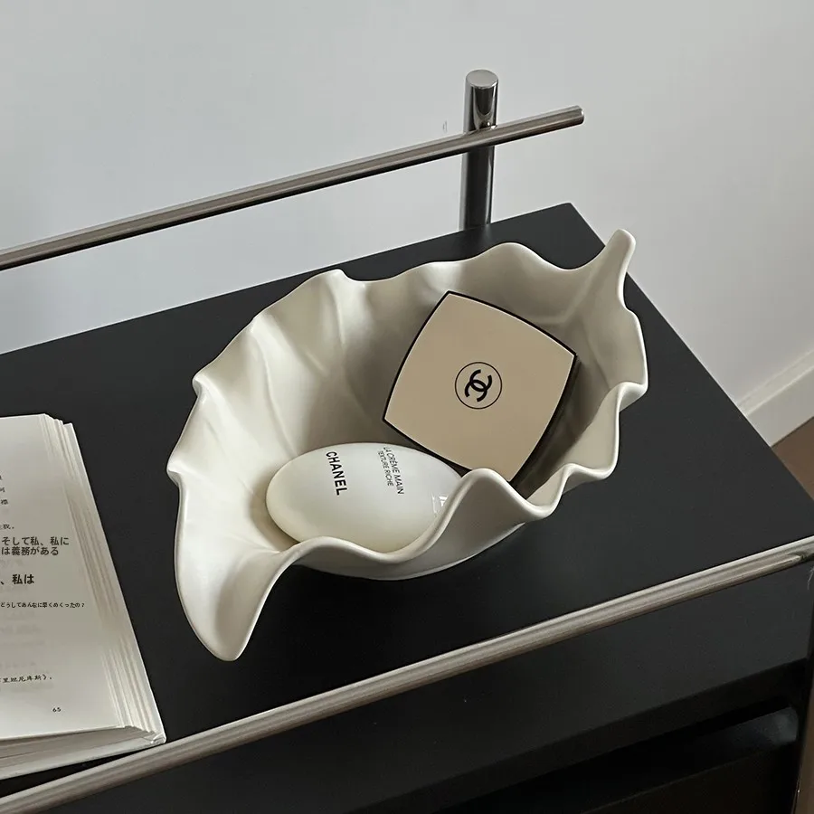 

Ele Cerc Jewelry Storage Tray Display Piece Living Room Decorative Accories High-End mat Sle Open Design