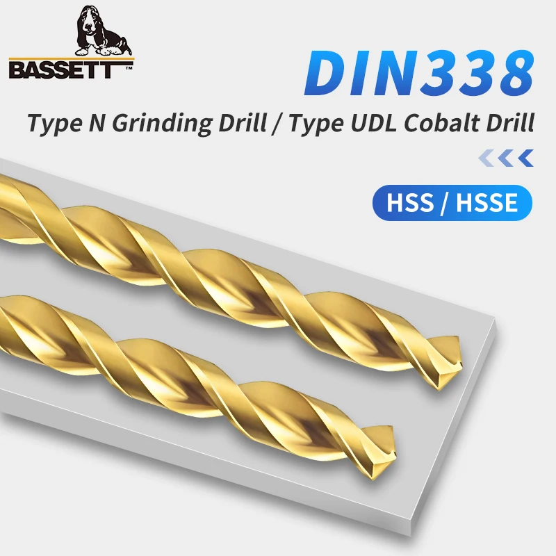 

BSAAETT 10PCS DIN338 Standard HSS/HSSE Twist Drill Type N Grinding Drill/Type UDL Cobalt Drill Fully Ground For Metal Drill Wood