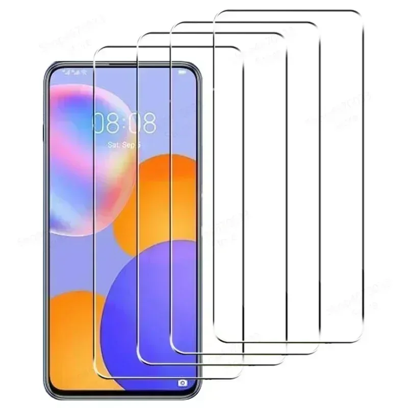 4PCS Screen Protector For Huawei Y9A Y9 Prime Y9S Y9 Y7P Y7A Y7 Y6 Pro Tempered Glass For Huawei Y7 Y6 Y5 Prime 2019 Y6S 2019