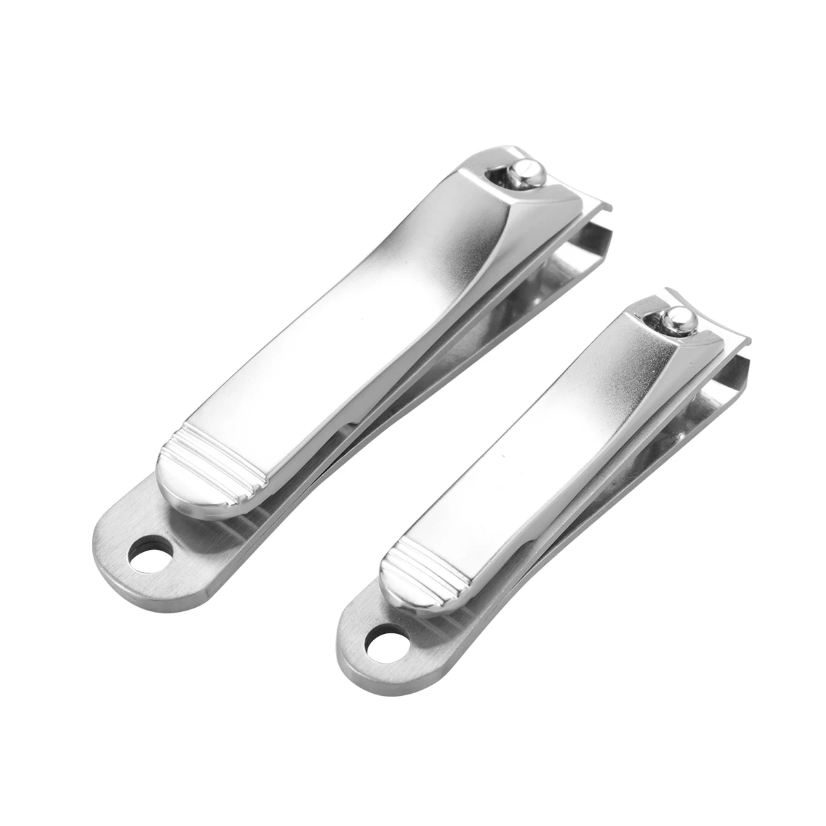 

2 Pcs Folding Nail Clippers Nippers Cliper Manicure Tools Nails Fingernail Clips