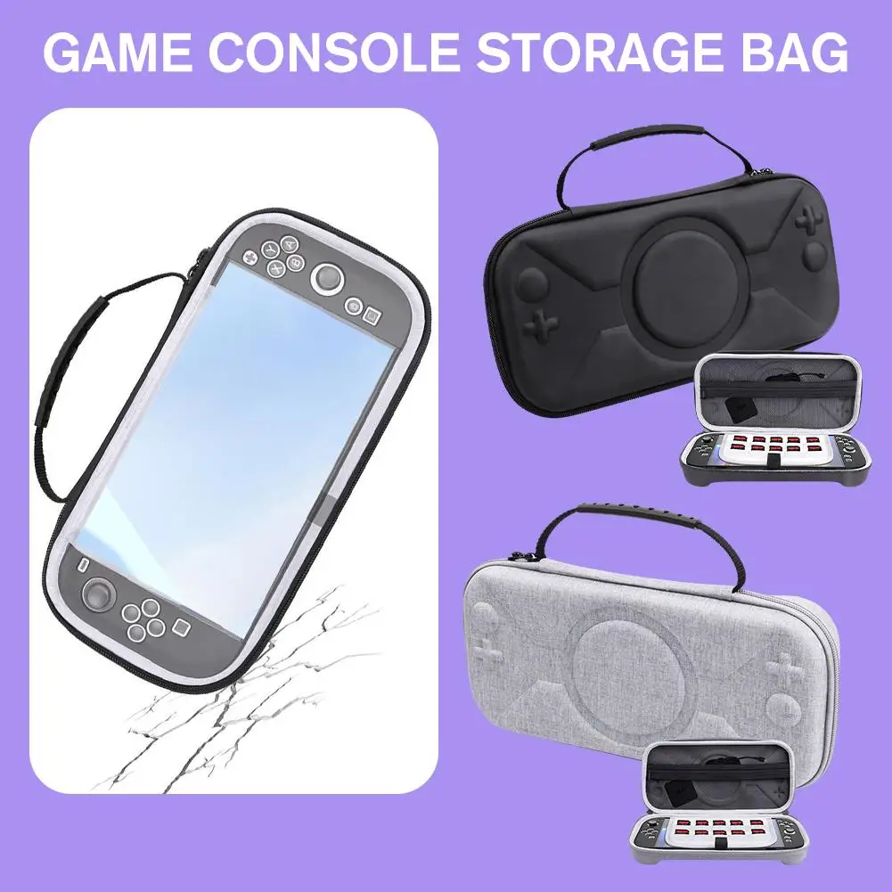 حقيبة لـ Nintnedo 2 المحمولة الصلبة إيفا تحمل لعبة وحدة التحكم في جميع النواحي حقيبة التخزين ملحق المنظم J7h5