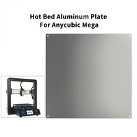 Hot Bed Aluminum Plate for Anycubic Mega/Anycubic Vyper Flat Aluminum Sheet DIY Thickness 3mm Aluminum Build Plate 3D Printer