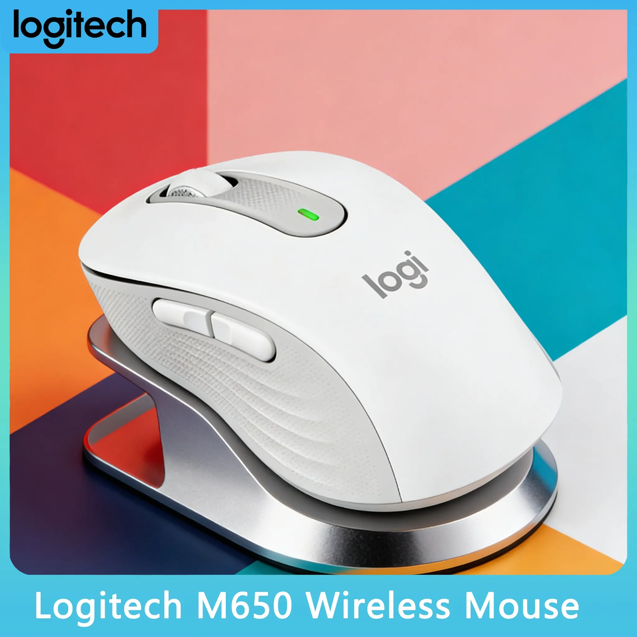 

Logitech M650/M650L Long Battery Digital Nomad Mouse - 24-Month for Nomad Travels