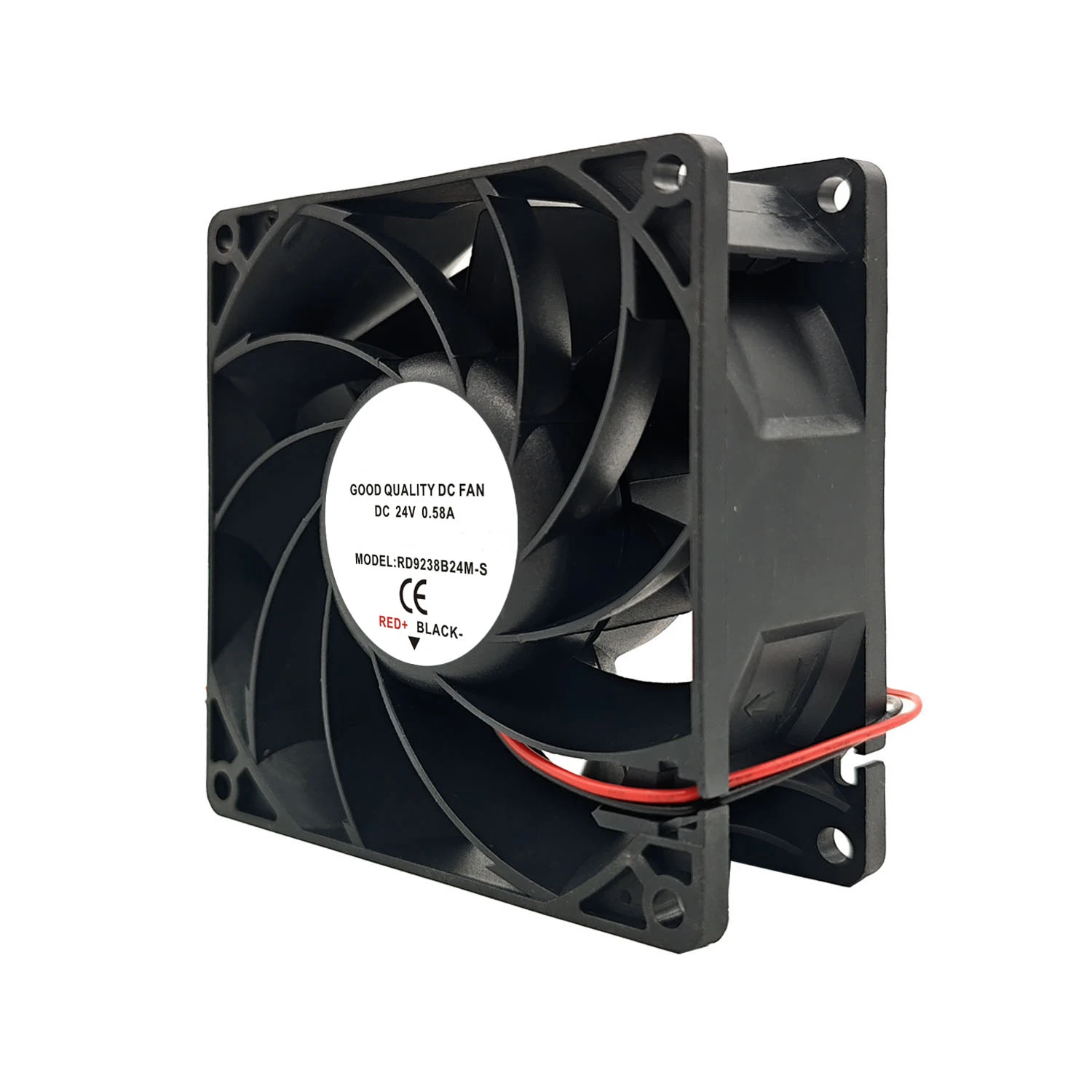 RD9238B24M-S 24 В 0,58 А 13,3 Вт 5000 об/мин 9 см 9238 92*92*38 мм Сварочный аппарат охлаждающий преобразователь частоты охлаждающий вентилятор