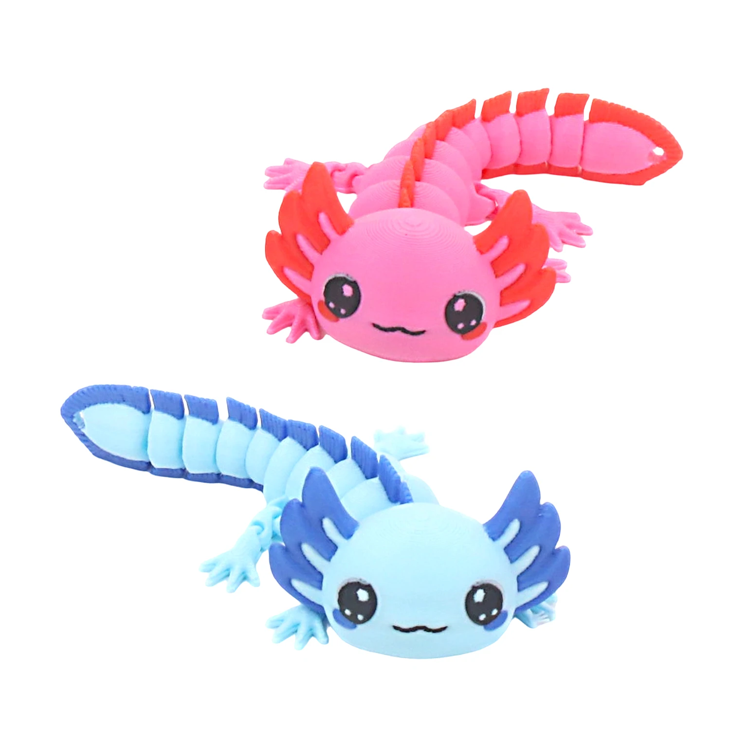 

3D printed cute salamanders, cute animal ornaments, joints movable, suitable for gifts, home decorations, doll ornaments