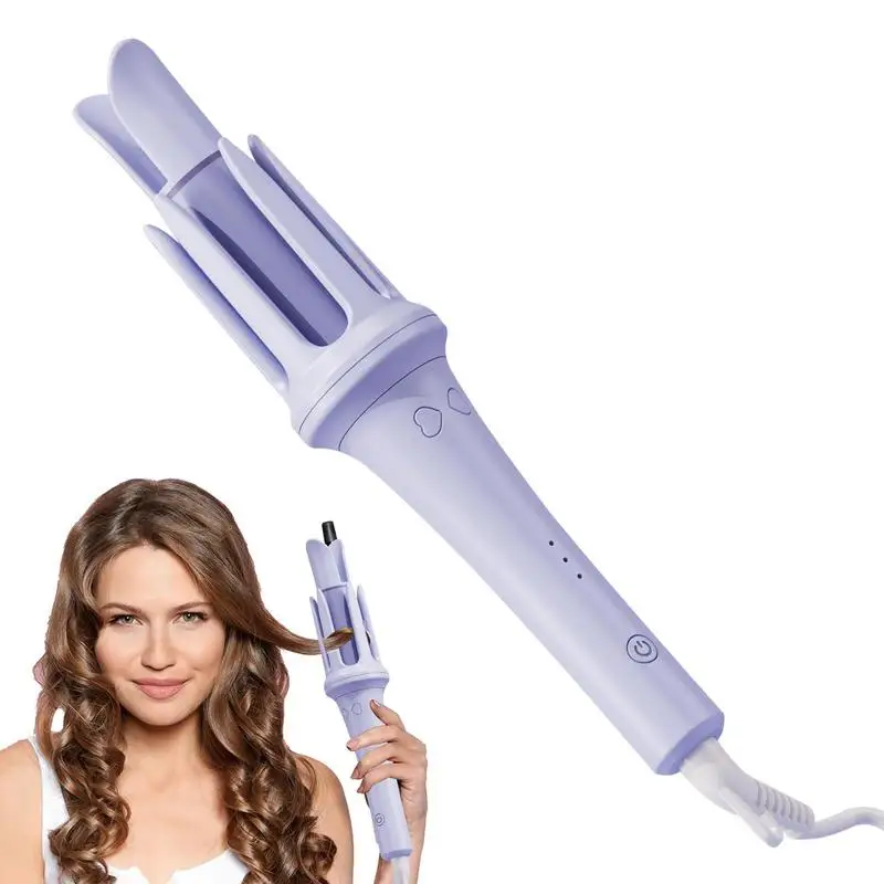 Automatic Hair Curler Easy-to-use Travel Automatic Curling Iron 360 Degree Rotating 3 Temperature Settings Automatic Curling