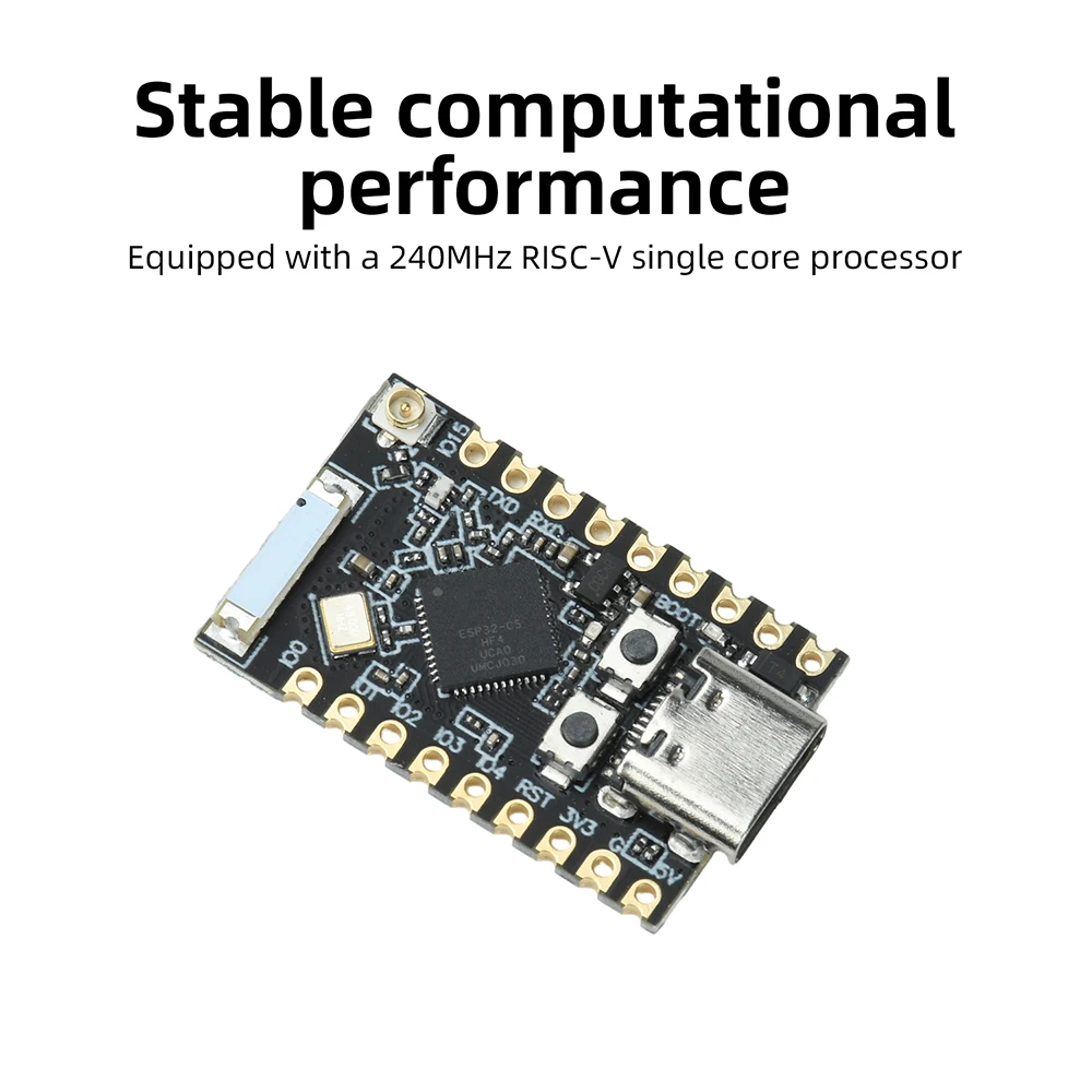ESP32-C5-N4 Dual-Band-WLAN-Bluetooth-Entwicklungsboard für IoT, Smart Home und industrielle Automatisierung mit geringem Stromverbrauch – Detail 3