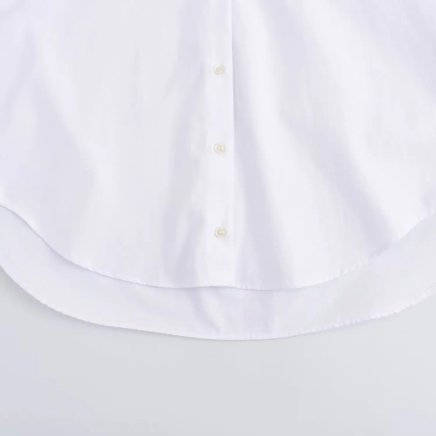 Tangada 2024 Women White Oxford Cotton Shirt Long Sleeve Female Oversized Blouse Tops 6X0324