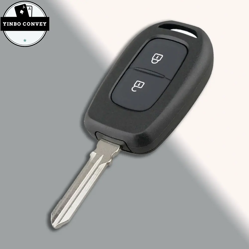 YINBO  2Buttons Car Remote Key PCF7961M With 4A Chip 433MHz Car Key For Renault Dacia Sandero Logan Lodgy Clio4 Master3