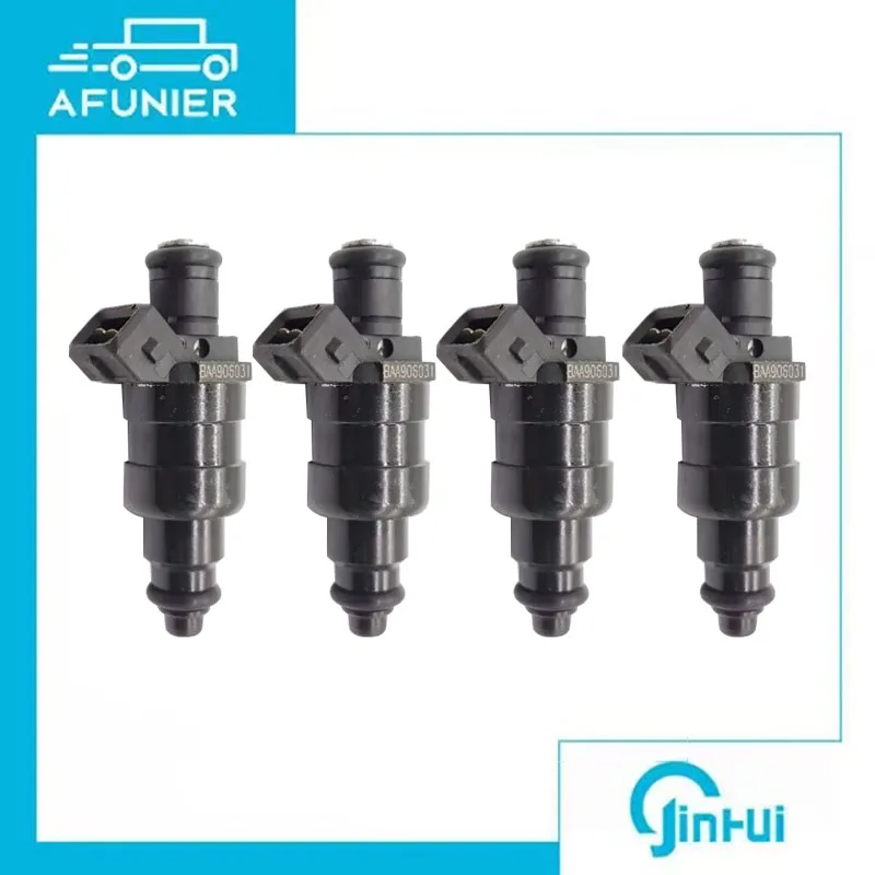 4 piezas de inyectores de combustible para Fiat Tipo 1 Mex OE No. :BAA906031