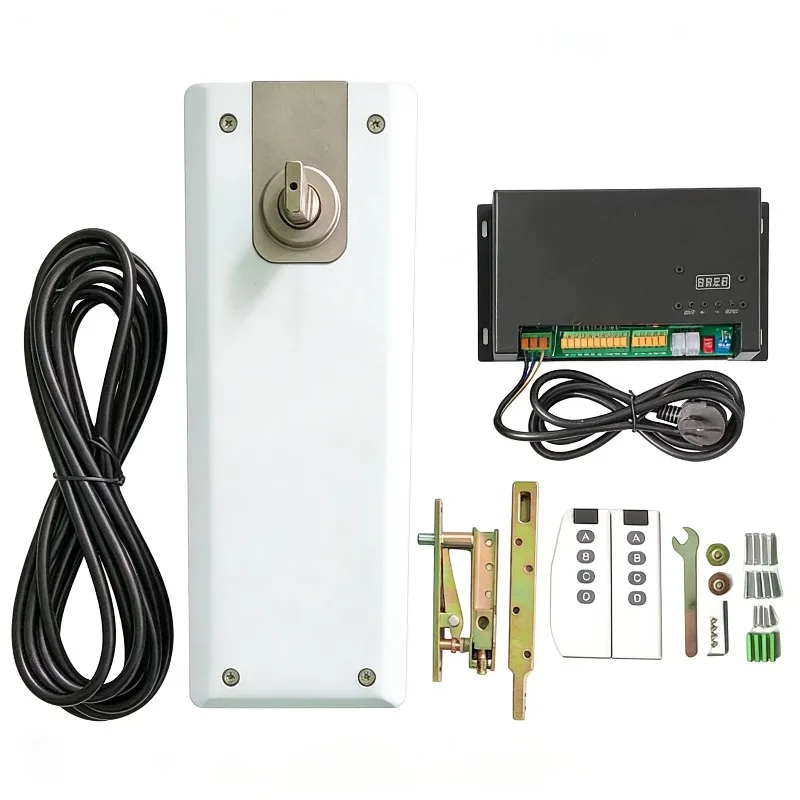 Electric hidden floor spring automatic door closer, modern heavy-duty 170kg adjustable speed fireproof type