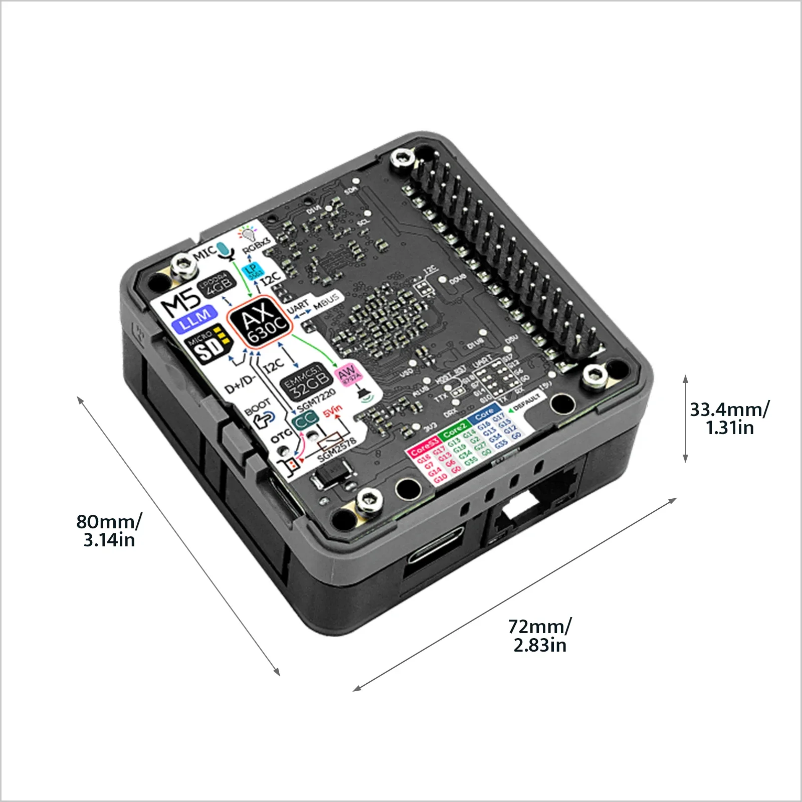 Modulo LLM M5Stack AX630C: La mia guida pratica per integrare l'Intelligenza Artificiale nel mio progetto di wearable tech