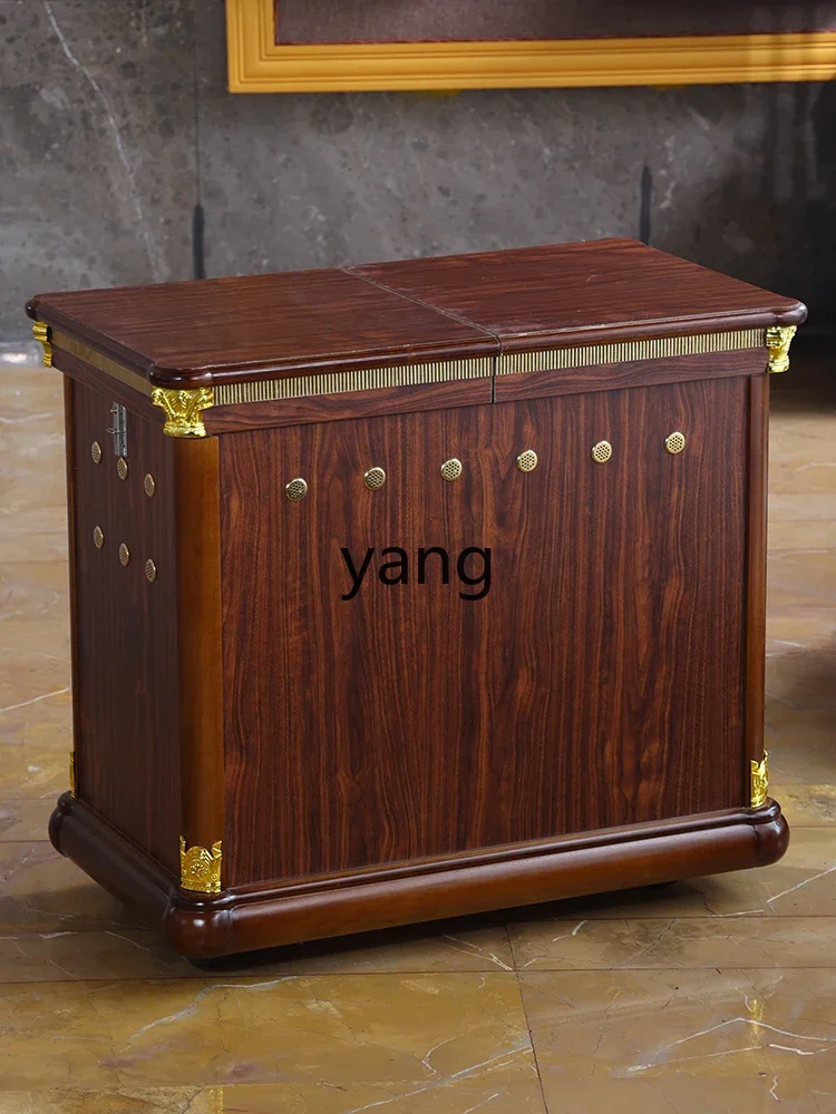LH pull-up cassette stove cooking cart Lobby on-site heating cooking abalone cart Hotel restaurant Lobby car
