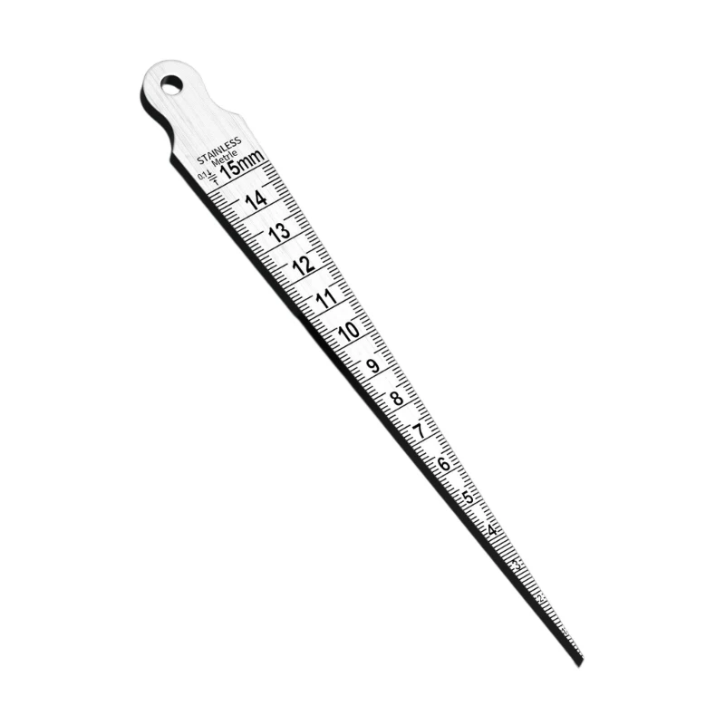 Wedges Feeler Gauges Clearances Rulers With 0.1Mm Accuracy For Narrow Space Depth Checking Diameter Measurement high quality