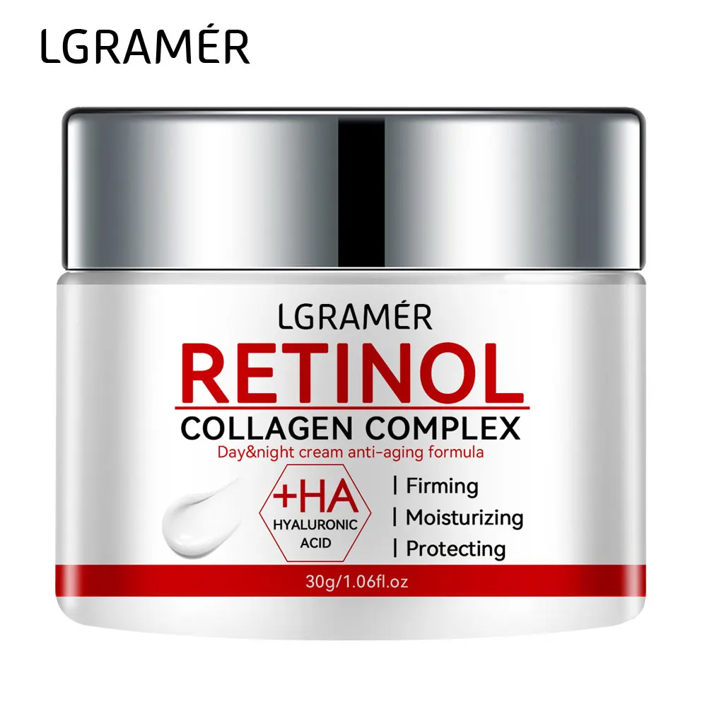 Retinol Moisturizer Face Cream Repairing Wrinkle Nourishing Brightening Skin Firming Lifting Facial Anti-Aging Skin Care