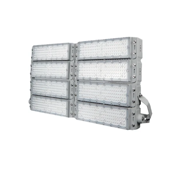 *(2 piece set )200-800W COB LED Flood Light IP65 Waterproof Dustproof for Sports Stadiums & Outdoor Areas 5-Year Warranty High C