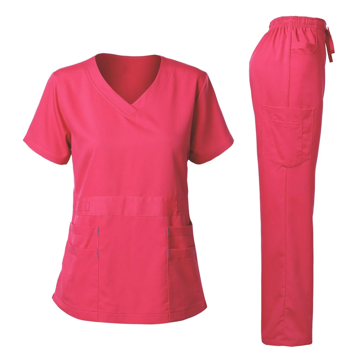 Verpleegaccessoires, chirurgische jassen voor ziekenhuizen, tandheelkundige klinieken, schoonheidssalons, afslankuniformen, scrubsets voor dames