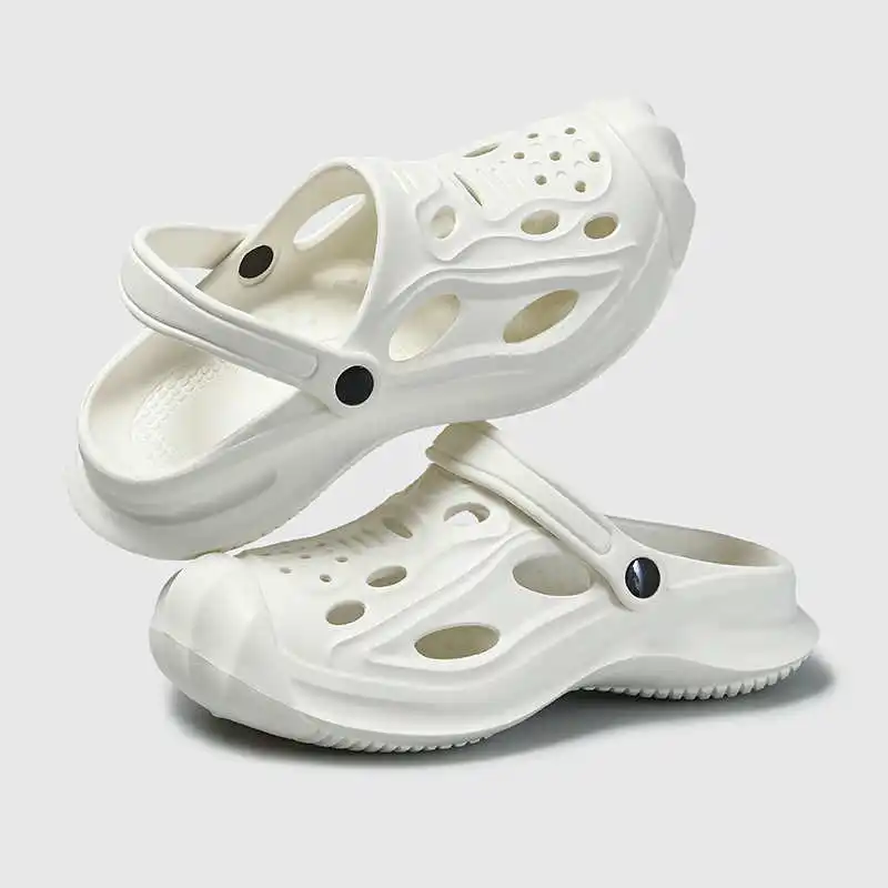 

Мужские резиновые сандалии без шнурков, леопардовые тапочки, красные шлепанцы, кроссовки, спортивная курортная фабрика, женская обувь Sheos