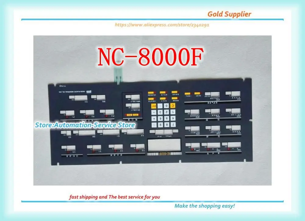 NC-8000F Key Panel For Injection Moulding Machine New