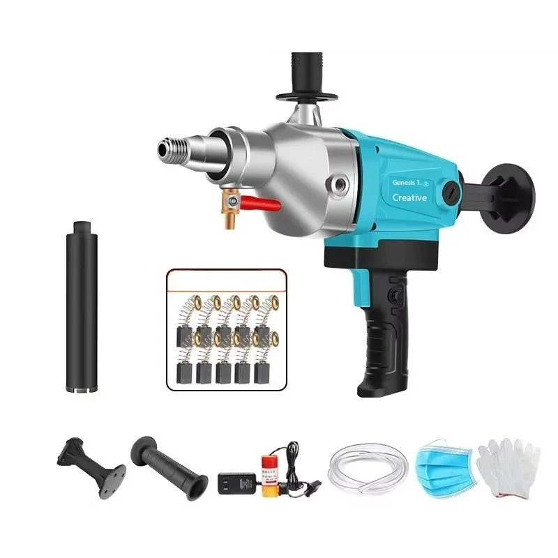 High Diamond Drill hine with 6m Drill Bit Copper Core Motor for Home Improvement and DIY Projects