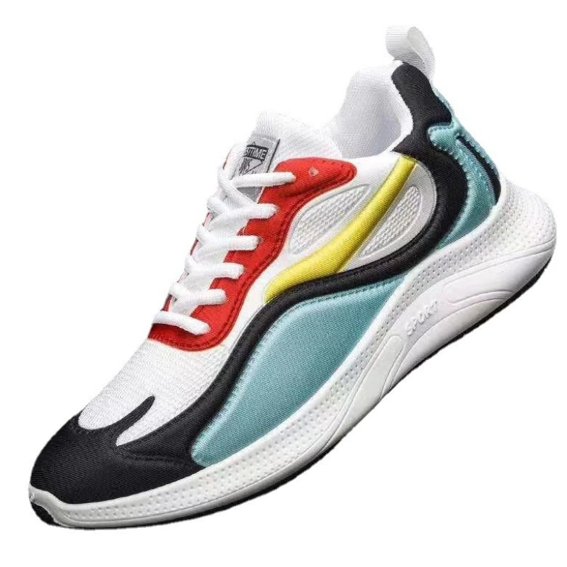 Men's Shoes 2025 Summer Men's Fabric Single Shoe Breathable Thick Soled Casual Shoe Men's Korean Version Trendy Sports Shoes1