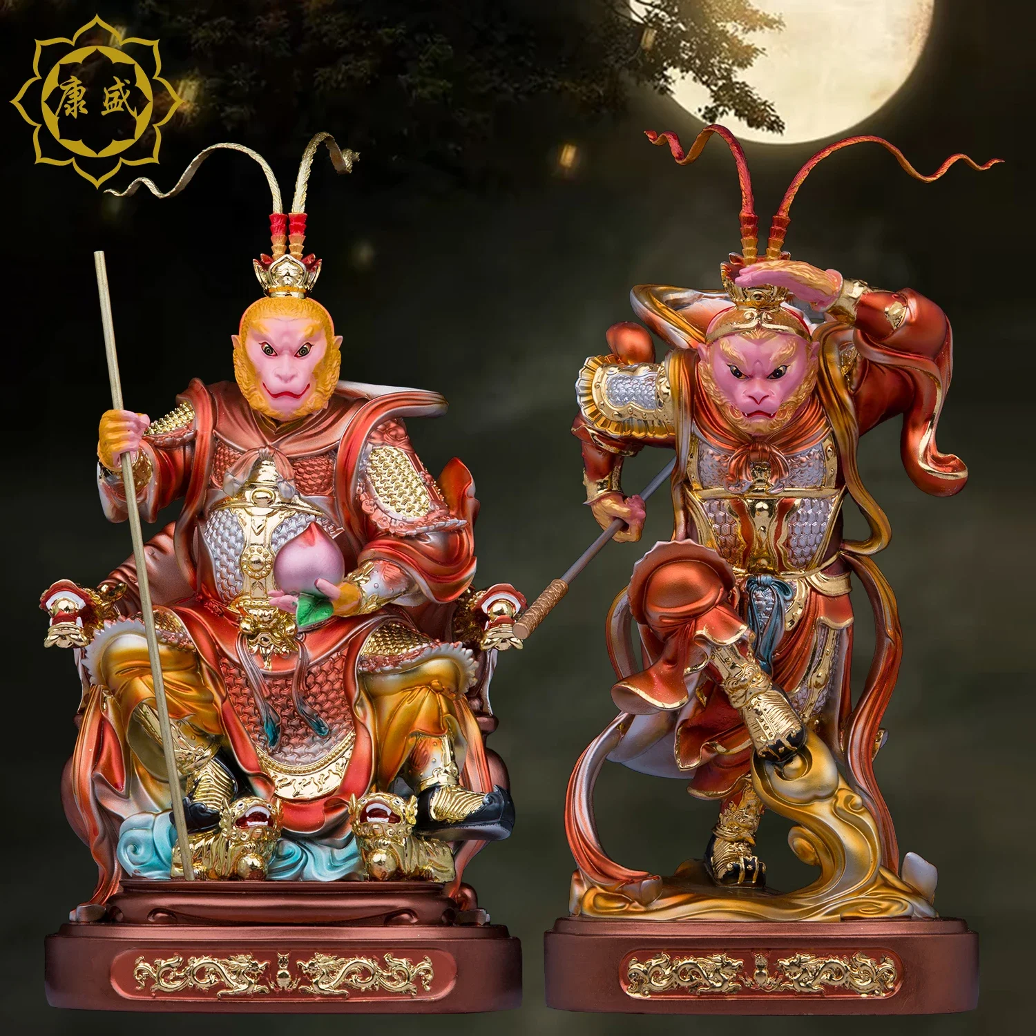 Black Myth Wukong Monkey King Sun Walker Buddha Statue Home Crafts