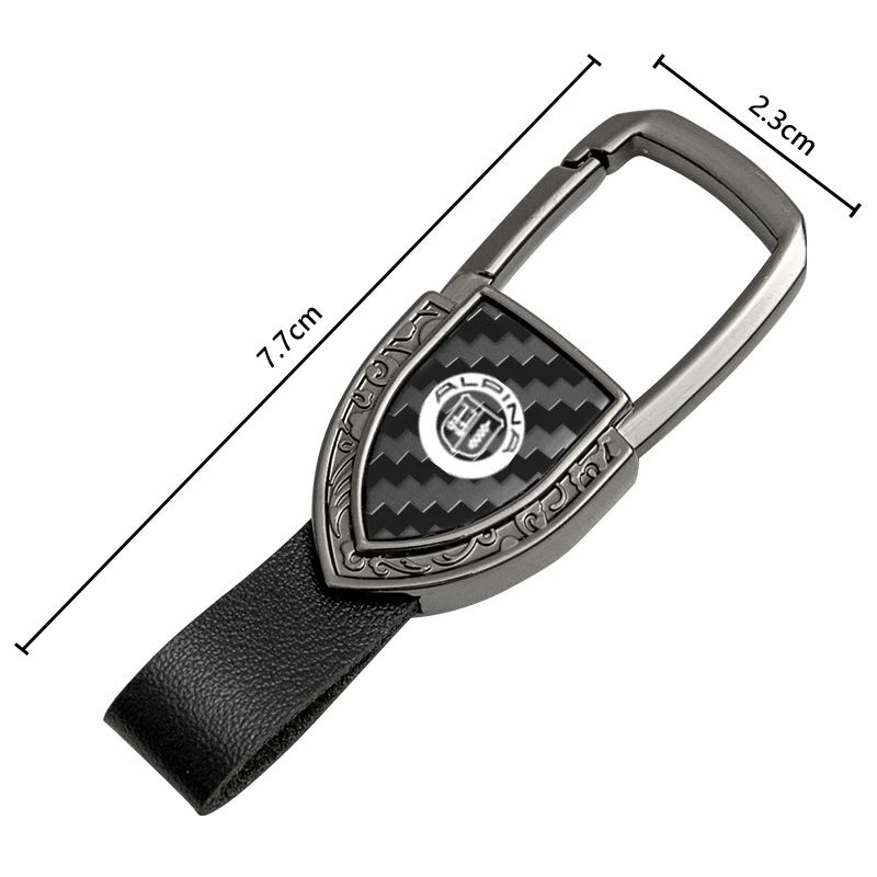 car keychain llavero shield key chain car accessories for alpina bmw b3 b4 b5 b6 b7 c2 d3 d4 d5 xd3 xd4