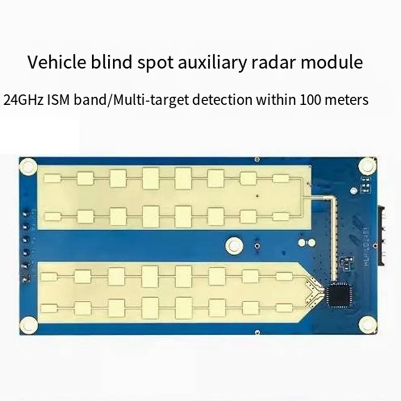●LD2451 24G Vehicle Ranging Speed Measurement Millimeter Wave Radar Vehicle Condition Monitoring Sensor Module-ABFB