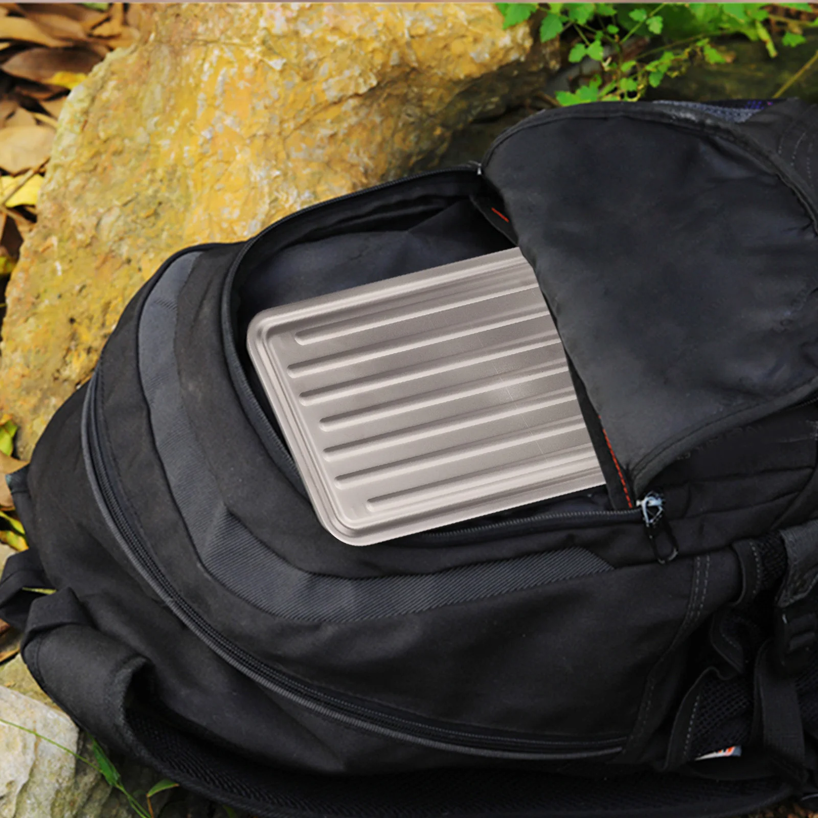 

Гриль для кемпинга, барбекю, складной стол, титановый сверхлегкий, 270*122*117 мм, для пеших прогулок, пикника, решетка, дизайн ребристого пластины