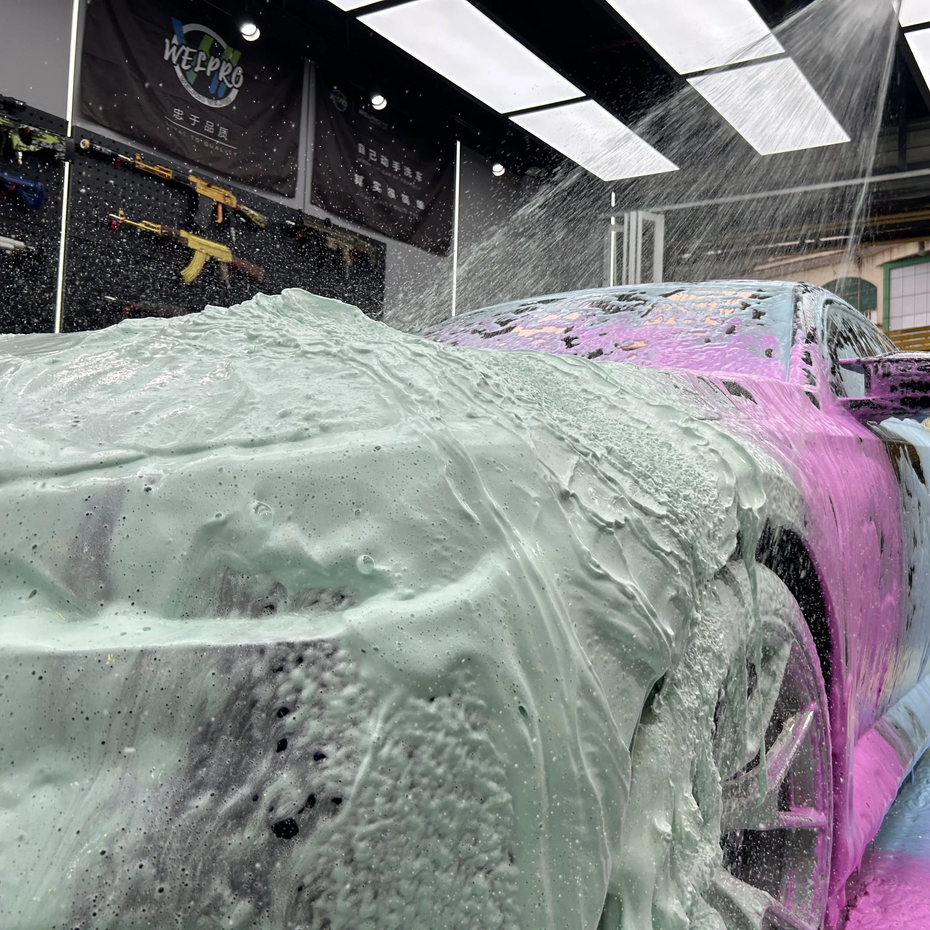 Car Wash Color Foam High Foaming Shampoo Car Wash Soap Works with Foam Cannons,Foam Guns image 6