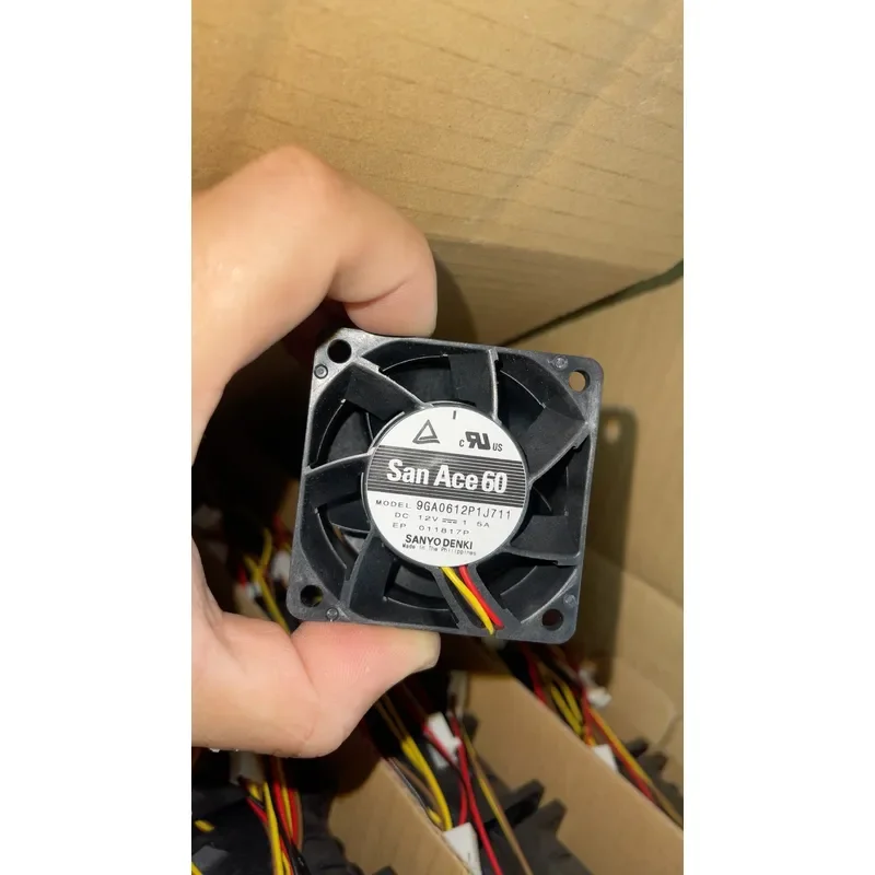 New Original Sanyo San Ace 60 Cooling Fan for Model 9GA0612 High Quality Silent DC Brushless Computer Case Radiator Heatsink