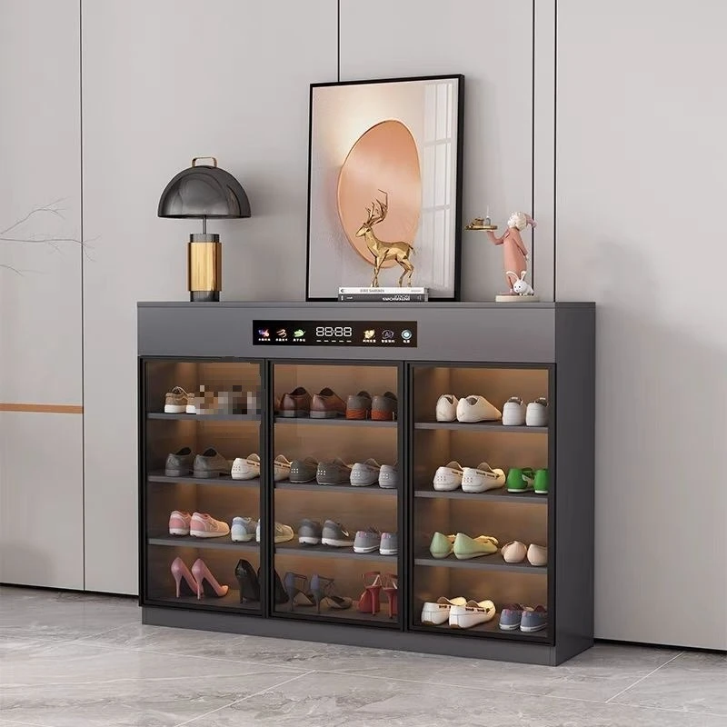 

Deodorizing Drying Shoe Cabinet Entrance Cabinet Beauty Salon Shoe Cabinet Store Foot Therapy Solid Wood Storage