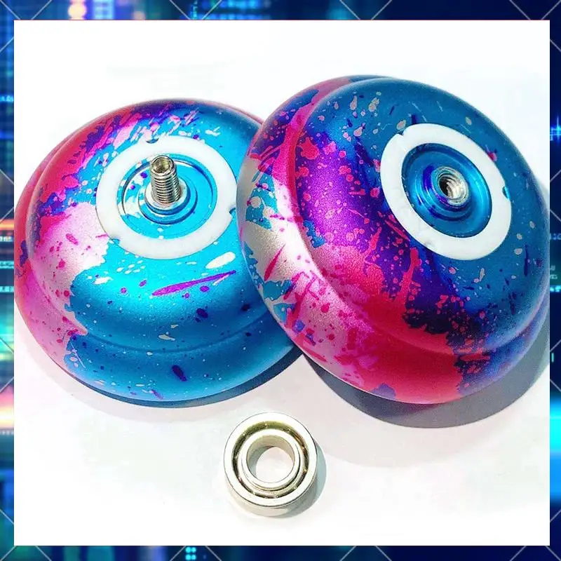 2 Pcs Unresponsive Yoyo,Professional Yoyo For Kids,Aluminum Beginner Yo-Yos Ball For Yoyos Players With 20 Yo Yo Strings-AA02