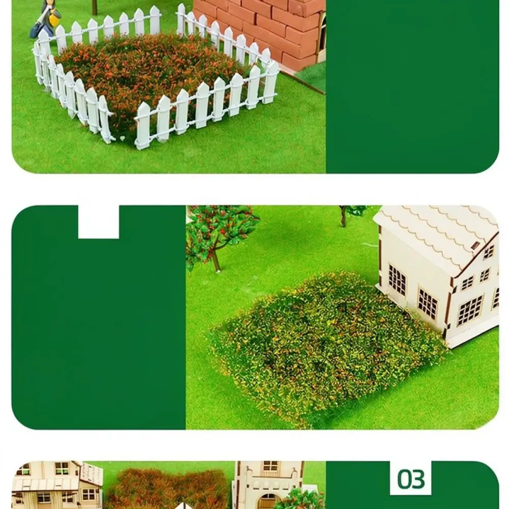 Artificial Vegetation Tufts For Crab Kingdom Miniature Diorama Sand Table Scenery Model Building Railway Layout Accessories