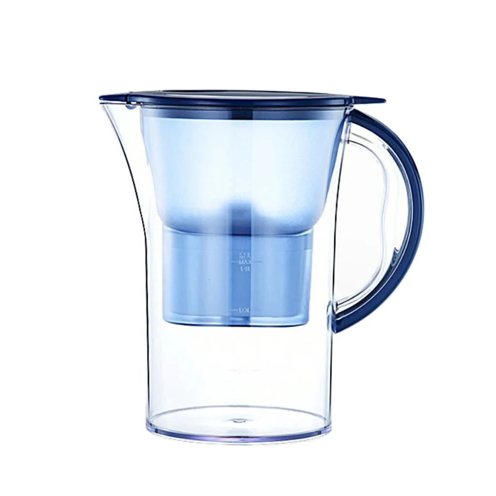 

Water Filter Water Kitchen Household Water Jug Activated Carbon Kettle Reduces Chlorine, Heavy Metals