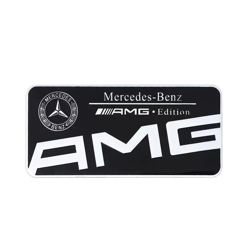 80x30mm Auto Side Window Badge Sticker for Mercedes benz CLA CLS SL GLA W203 W204 W205 W210 W211 W212 W463 W464 W164 W176