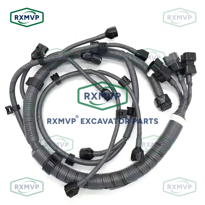 SK300-8 SK350-8 Excavator 82121-E0301 VH82121E0301 J08 Engine Wiring Harness for Kobelco